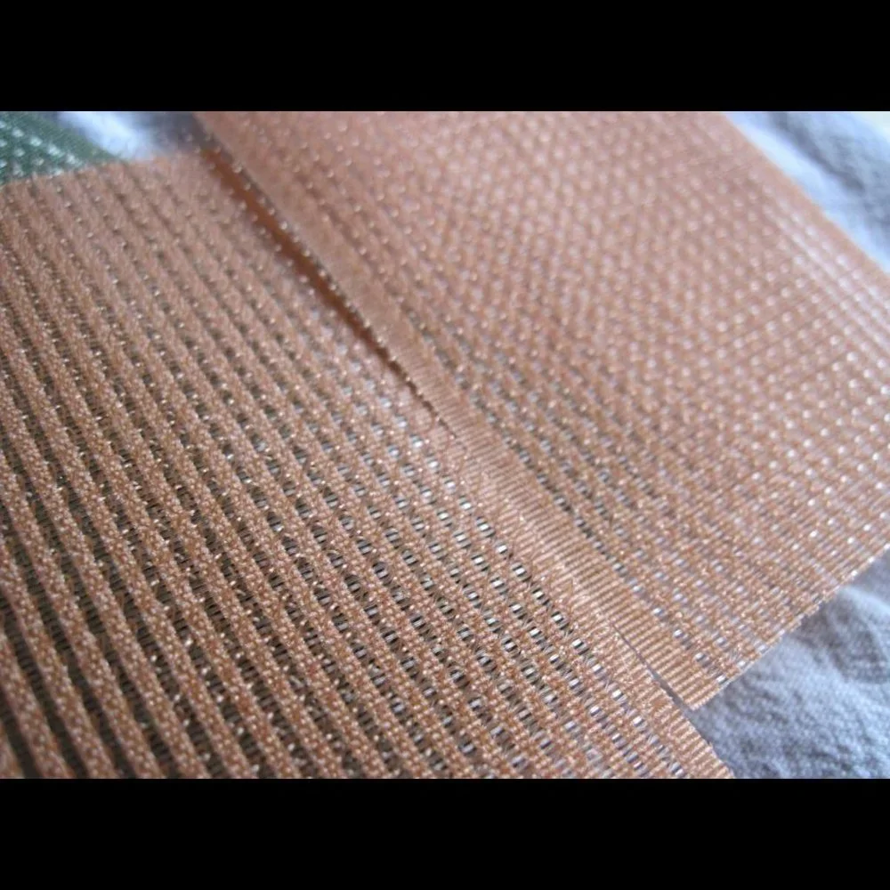 Self Holding Hook & Loop Squares Secure Hair for Make Up Straightening Squares